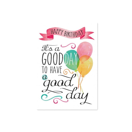 Ευχετήρια Κάρτα LEGAMI Happiness Greeting Card Good Day image 0