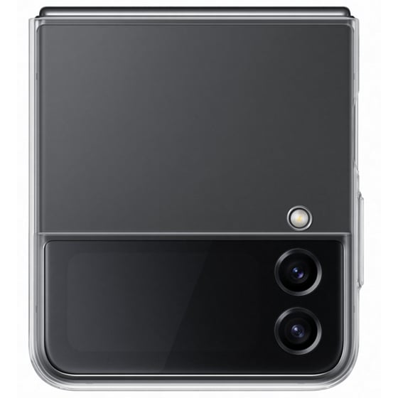 Θήκη Samsung Galaxy Z Flip 4 - Samsung Clear Cover with Ring - Transparent image 5