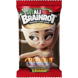 Italian Brainrot Panini Skifidol Κάρτες Psychedelic Universe 1 Φακελάκι (7 Κάρτες) (PA.KA.IB.225)