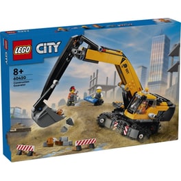 LEGO® City Yellow Construction Excavator (60420)