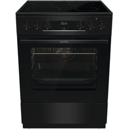 GORENJE GEC6C40BG  71 Lt Μαύρο Ηλεκτρική Κουζίνα Κεραμική