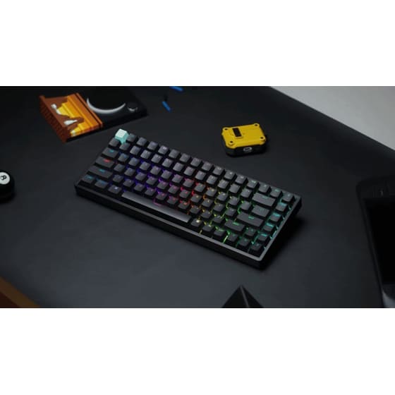 Keychron K2 He (k2h-j1) Gaming Μηχανικό Ενσύρματο/Ασύρματο Bluetooth Πληκτρολόγιο με Μαγνητικούς Διακόπτες και RGB φωτισμό Μαύρο (US) image 2