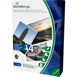 MediaRange Φωτογραφικό Χαρτί Matte A4 140 gr/m² για Inkjet Εκτυπωτές 100 φύλλα