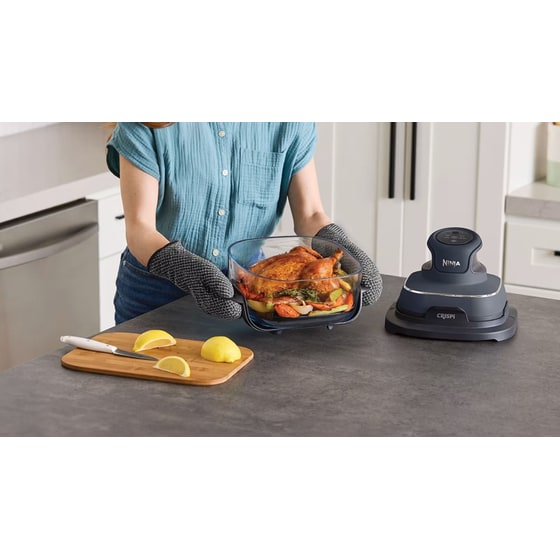 NINJA FN101EUGY με Καπάκι 3.8 L 1700 W Μπλε Φριτέζα Αέρος image 7