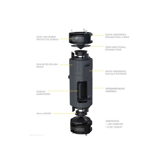Φορητό Ηχείο Scosche boomBOTTLE image 2
