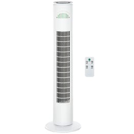 HOMCOM 45W 77cm Ανεμιστήρας Πύργος με Τηλεχειριστήριο