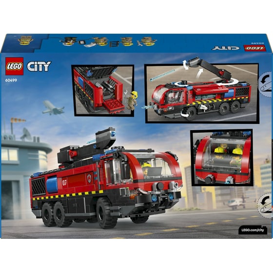 LEGO® City Πυροσβεστικό Φορτηγό Αεροδρομίου (60499) image 8