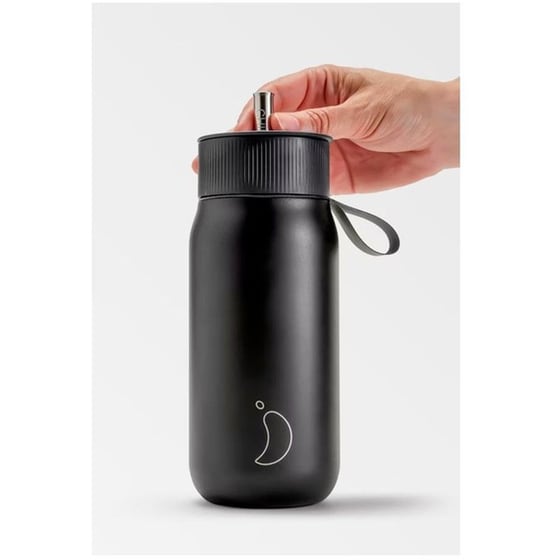 Μπουκάλι Θερμός Chilly's Switch Abyss Black 750ml image 2