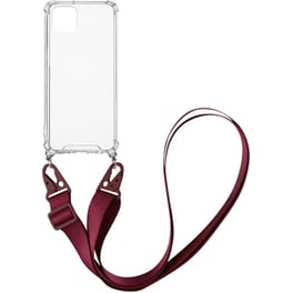 Θήκη Apple iPhone 11 Pro Max - Sonique με Strap Armor Clear - Μπορντό