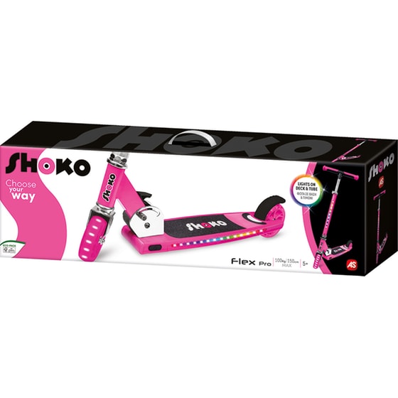 Παιδικό Πατίνι Δίτροχο AS Company Shoko Flex Pro - Φούξια image 9