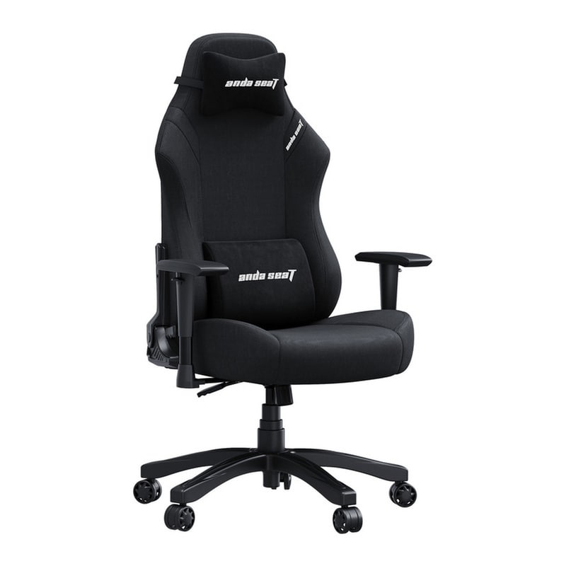 Καρέκλα Gaming Anda Seat Luna Large Υφασμάτινη - Μαύρη