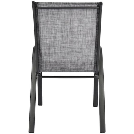 Πολυθρόνα Woodwell Μεταλλική Με Textilene 55x72x91cm - Γκρι image 4