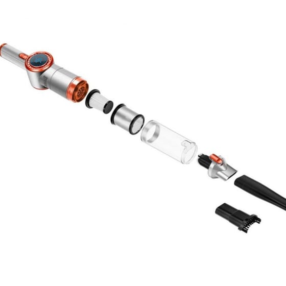 TURBOTRONIC TT-CT20 90 W 0.2 L Ασημί/Πορτοκαλί Σκουπάκι χειρός image 5