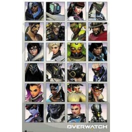 Αφίσα Overwatch - Character Portraits Κάθετη 61x92 cm