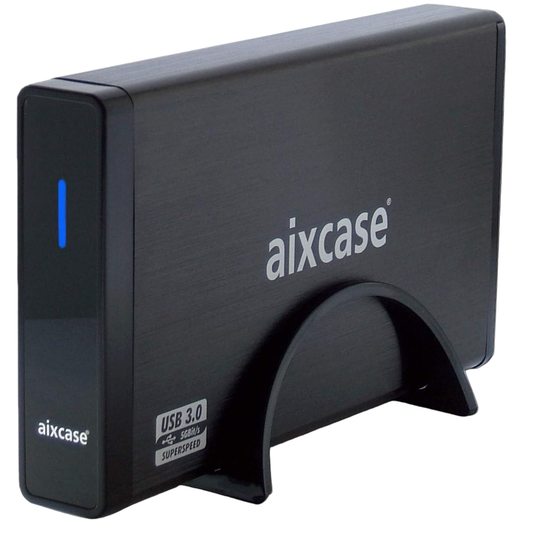 Aixcase AIX-BL35SU3 Θήκη Σκληρού Δίσκου 3,5 SATA Σύνδεση USB 3.0 image 0