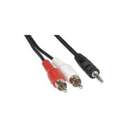 Καλώδιο Ήχου Goobay 50092 RCA male σε 3.5mm Jack male - 0.2m