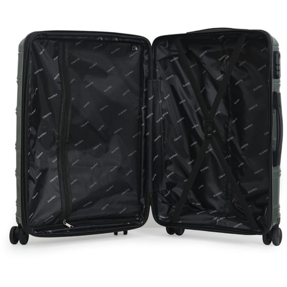 Βαλίτσα&nbsp;Μεγάλη&nbsp;Amber&nbsp;Πράσινο 75cm image 3