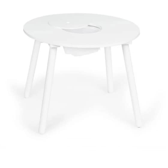 Παιδικό Σετ Με Ξύλινο Στρογγυλό Τραπέζι Και 2 Καρέκλες Ecotoys Wh135 image 3