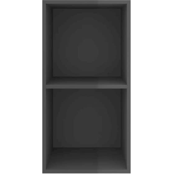 Έπιπλο Τηλεόρασης Vidaxl από Μοριοσανίδα 37x37x72cm - Γκρι image 3