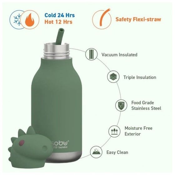 Μπουκάλι Θερμός Asobu Bestie Dinosaur 460ml image 4
