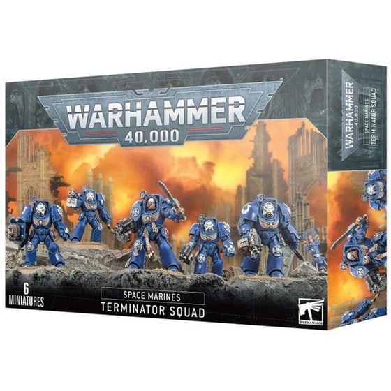 Space Marines: Terminator Squad Warhammer 40k GAMES WORKSHOP image 0