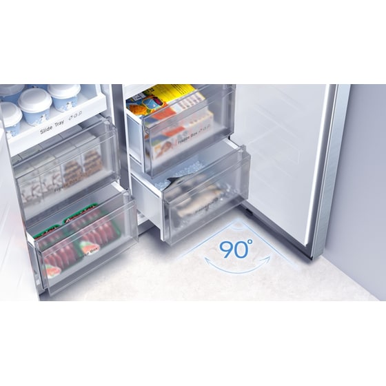 XIAOMI MIJIA LTP4567GR No Frost 502 Lt Inox Ψυγείο Ντουλάπα image 18