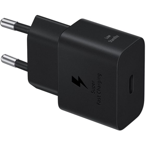 Φορτιστής Πρίζας Samsung EP‑T2510NBEGWW USB-C 25 W - Μαύρο image 0