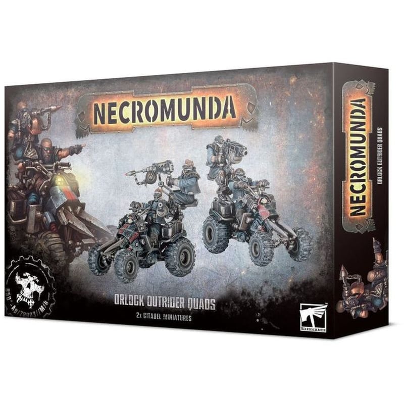 GAMES WORKSHOP Orlock Outrider Quads Necromunda GAMES WORKSHOP