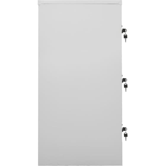 Φοριαμός VidaXL Ατσάλινος 90x45x92,5cm - Γκρι/Πράσινο image 2