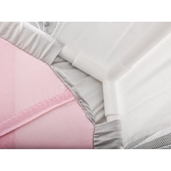 Παιδική Σκηνή Κάστρο Πριγκίπισσας Σε Χρώμα Γκρι-ροζ, 123x123x140 Cm image 3