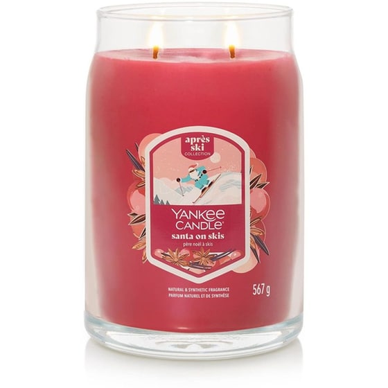 Κερί&nbsp;Yankee Candle Large&nbsp;Santa&nbsp;On&nbsp;Skis image 1