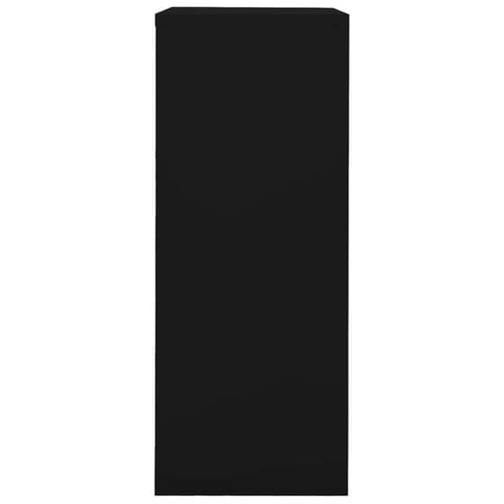 Ντουλάπι Γραφείου VidaXL από Ατσάλι 90x40x102 cm - Μαύρο image 1