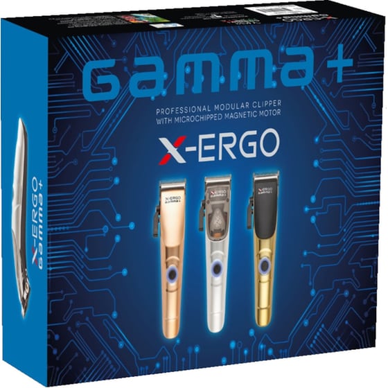Επαγγελματική Κουρευτική Μηχανή GAMMA PIU X-ERGO (HCGPXERGOMS) με 8 Χτενάκια image 6