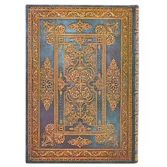 Ημερολόγιο Ημερήσιο Paperblanks 2026 Midi Blue Luxe image 1