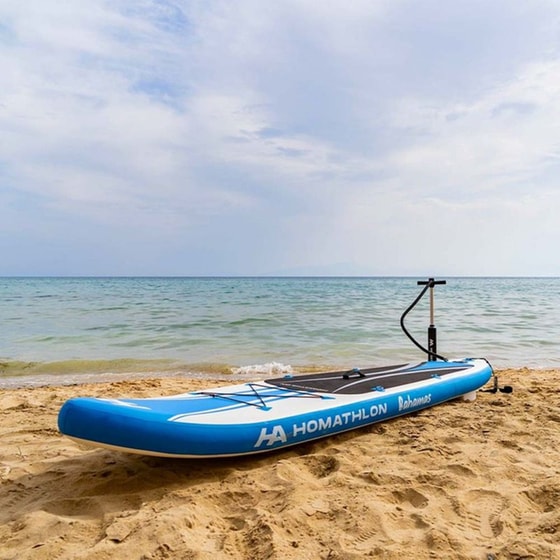 Φουσκωτή Σανίδα SUP HomAthlon Bahamas 325x76x15cm - Μπλε image 9