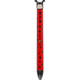 Στυλό Διαρκείας Legami Πασχαλίτσα Click & Clack 2 Χρώματα Ladybug 0.7 mm