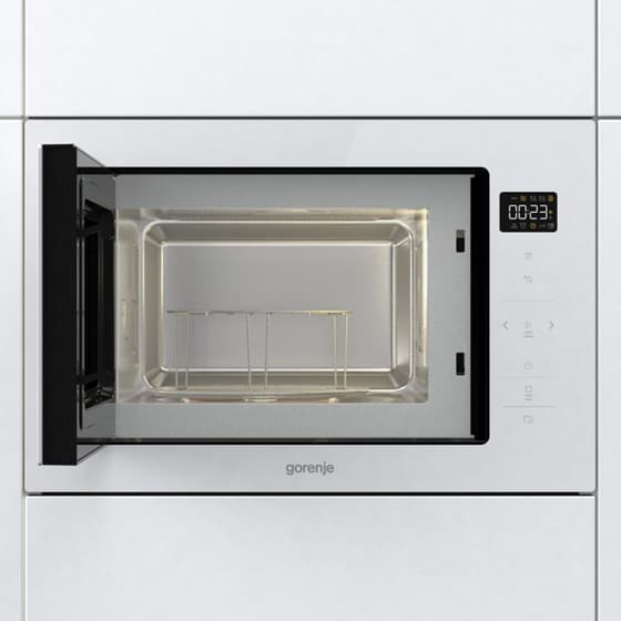 GORENJE BM251SG2WG 25 Lt Εντοιχιζόμενος Φούρνος Μικροκυμάτων με Grill Λευκό image 1