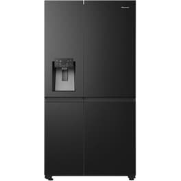 HISENSE RS818N4TFE Total No Frost 632 Lt Μαύρο Ψυγείο Ντουλάπα