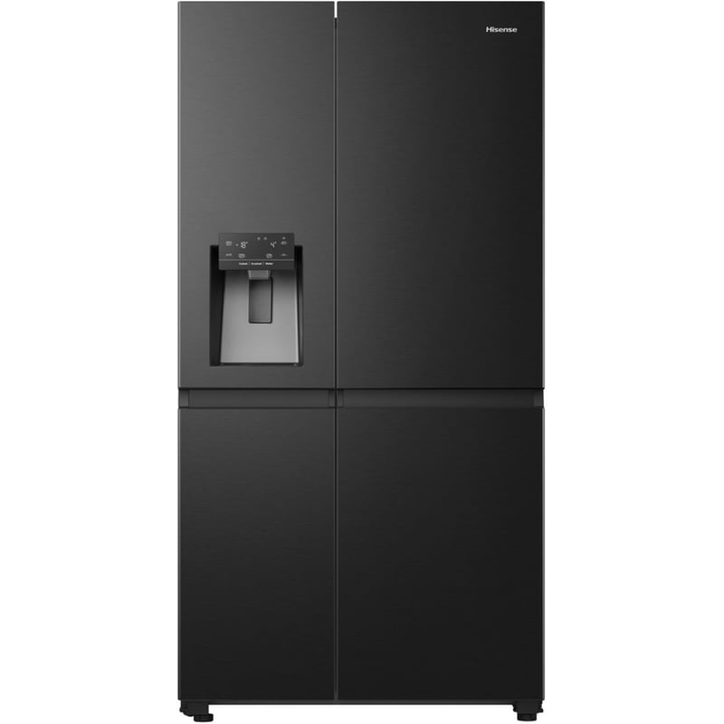 HISENSE RS818N4TFE Total No Frost 632 Lt Μαύρο Ψυγείο Ντουλάπα