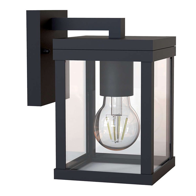 VIOKEF Απλίκα Viokef Keros 4254900 Αλουμίνιο/Γυαλί - Μαύρη