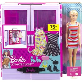 Κούκλα Barbie Με Ντουλάπα Και Αξεσουάρ (HJL66)