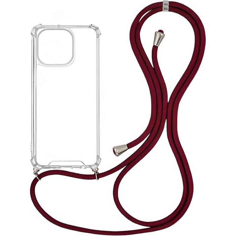 Θήκη Apple iPhone 14 Pro - Sonique Armor Clear - Μπορντό