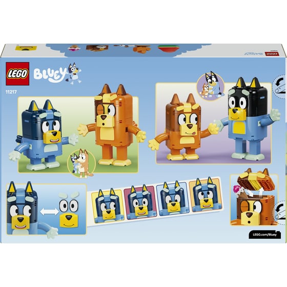 LEGO® Bluey Brick-Built Bluey Family (11217) image 8