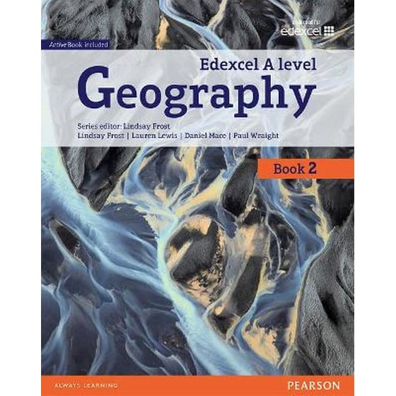 Edexcel GCE Geography Y2 A Level Student Book and eBook image 0