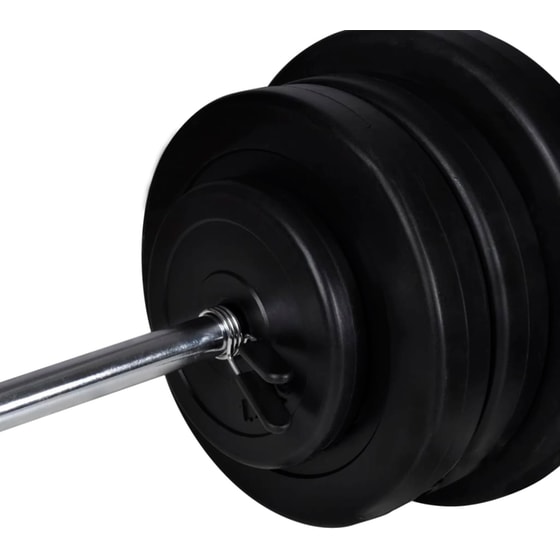 Σετ Ρυθμιζόμενος Πάγκος Γυμναστικής VidaXL 150x45cm - Μαύρος image 9