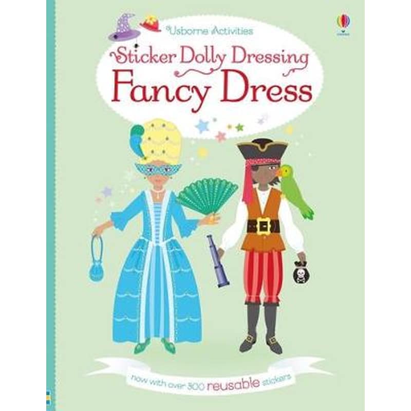 Sticker Dolly Dressing Fancy Dress