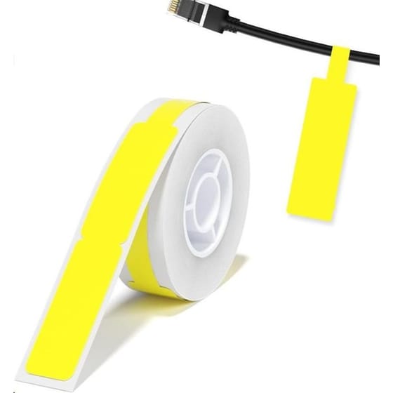 Κασέτα Ετικετογράφου NIIMBOT 25x38mm 100 Ετικέτες - Κίτρινο image 1