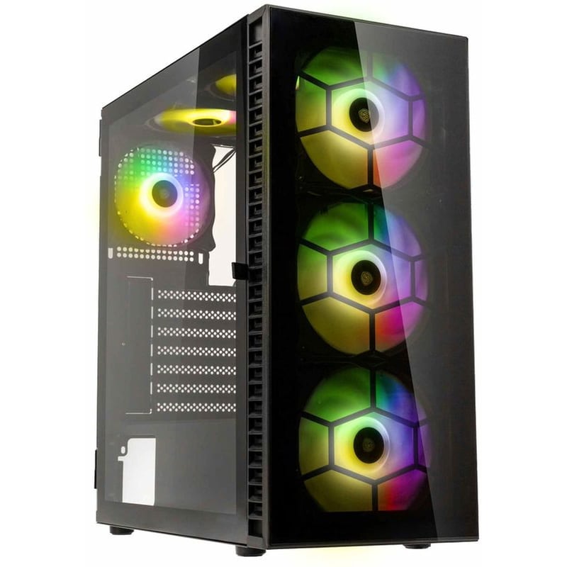 Κουτί Desktop Kolink Observatory HF Plus Glass ARGB Midi Tower - Μαύρο