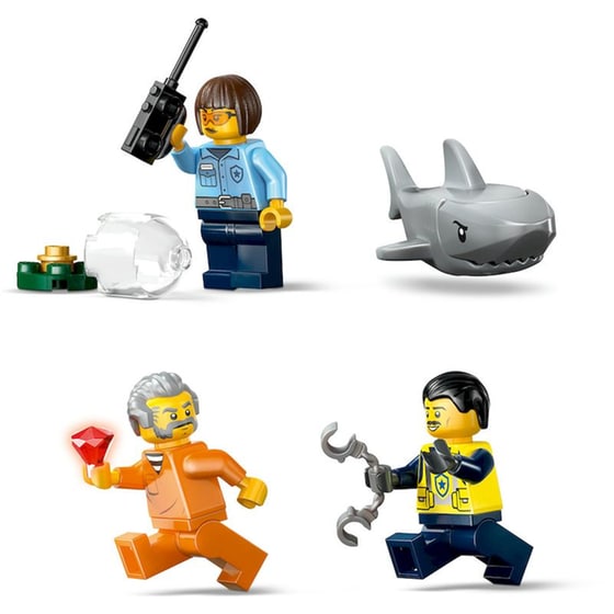 LEGO® City Καταδίωξη με Αστυνομικό Σκάφος (60456) image 4