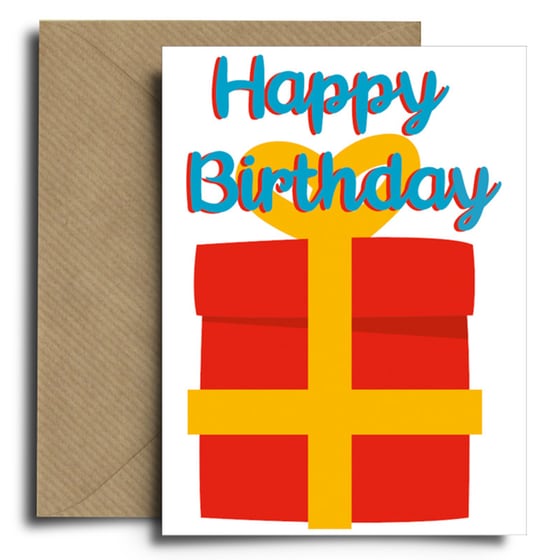 Ευχετήρια Κάρτα Spread The Magic Kraft Gift - 12x17cm image 0